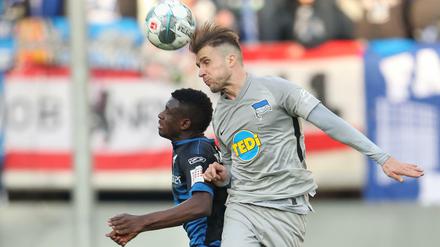 Wieder dabei: Peter Pekarik gab gegen Paderborn sein Comeback für die Hertha-Profis.