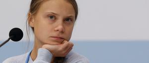 Die 17-jährige Schwedin Greta Thunberg.