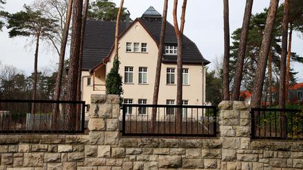 Das Anwesen von Bushido in Kleinmachnow, Zehlendorfer Damm.