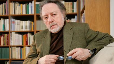 Solitär der deutschen Dichtung. Ror Wolf (29. Juni 1932 bis 17. Februar 2020) in seiner Mainzer Wohnung.