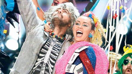 Miley Cyrus bei den MTV Video Music Awards in Los Angeles.