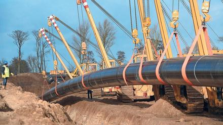 Gas-Leck. Der Anteil des Methans, das aus Erdgasleitungen wie hier in Brandenburg in die Atmosphäre gelangt, ist größer, als bislang geschätzt wurde.