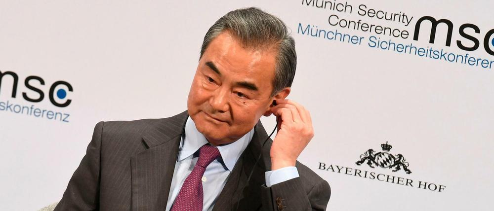 Chinas Außenminister Wang Yi