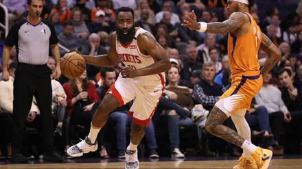 Klein gewinnt. James Harden (links) und die Houston Rockets haben ihre ganz eigene Philosophie.