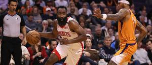 Klein gewinnt. James Harden (links) und die Houston Rockets haben ihre ganz eigene Philosophie.