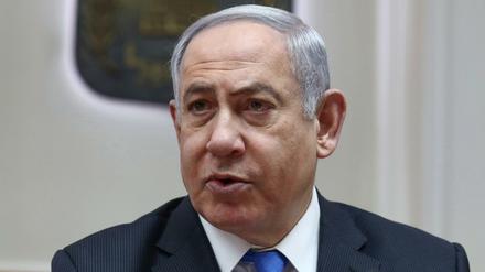 Benjamin Netanjahu, Ministerpräsident von Israel.