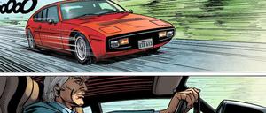 Wiederbelebt: Bruno Brazil in einer Seite aus „Black Program“.