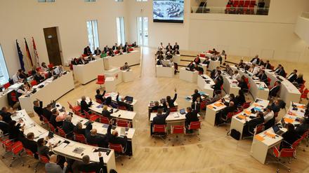 Der Brandenburger Landtag in Potsdam.