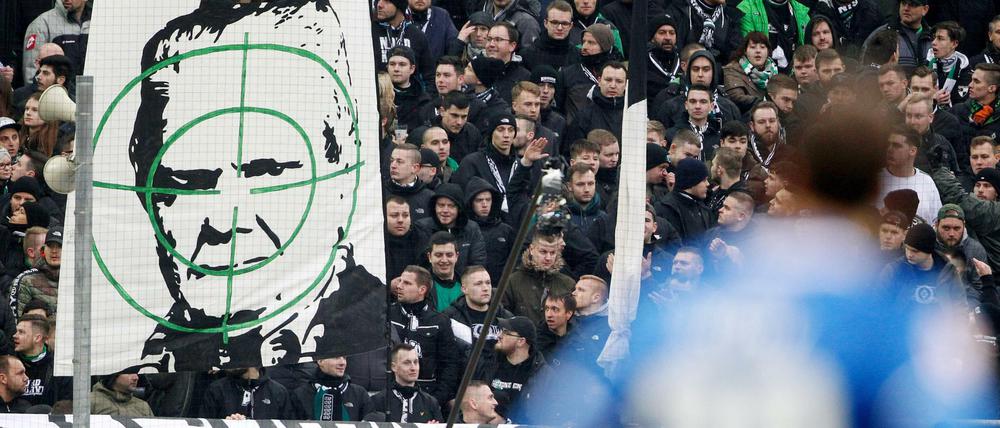 Ein Plakat, das für viel Ärger sorgte.