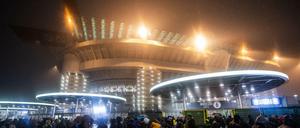 Das Mailander Stadino Guiseppe Meazza. Drei Spiele mussten in der Serie A abgesagt werden.