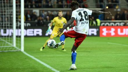 Derbyzeit. Bakery Jatta und der HSV empfangen am Samstag, 13 Uhr den FC St. Pauli zum Hamburger Stadtduell.