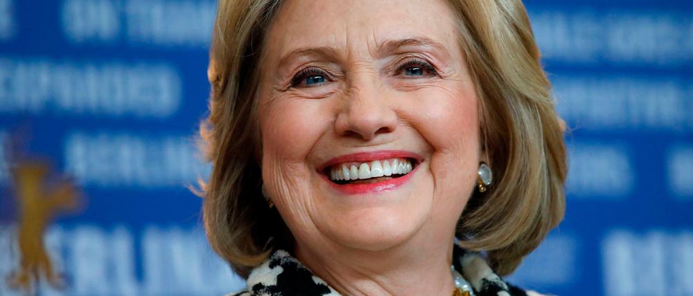 Hillary Clinton bei der Berlinale.