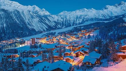 Der Ort Courchevel ist ein Retortendorf für Skifahrer und Gourmets. 
