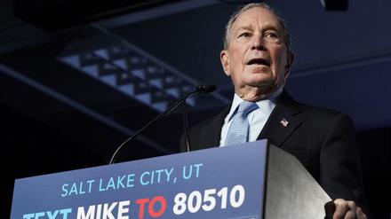 64 Milliarden Dollar Vermögen: Mike Bloomberg