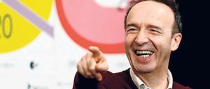 Roberto Benigni auf der Berlinale.
