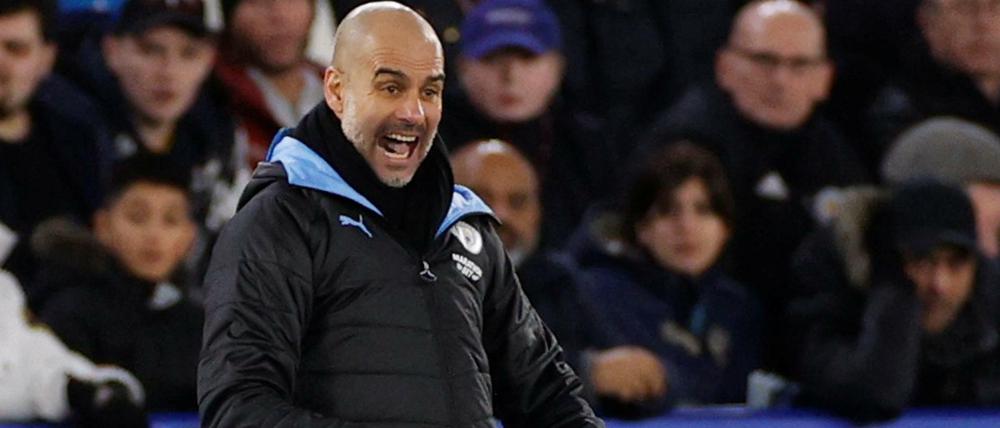 Whaaaat?! Die Spiele gegen Real Madrid könnten für City-Trainer Pep Guardiola ganz entscheidende werden.