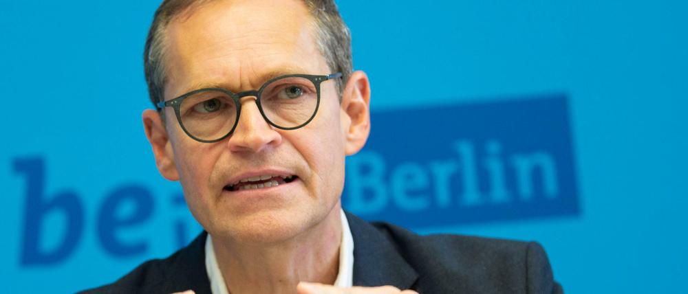 Berlins Regierender Bürgermeister Michael Müller (SPD) sieht den Berliner Mietendeckel als Vorbild für andere deutsche Städte.