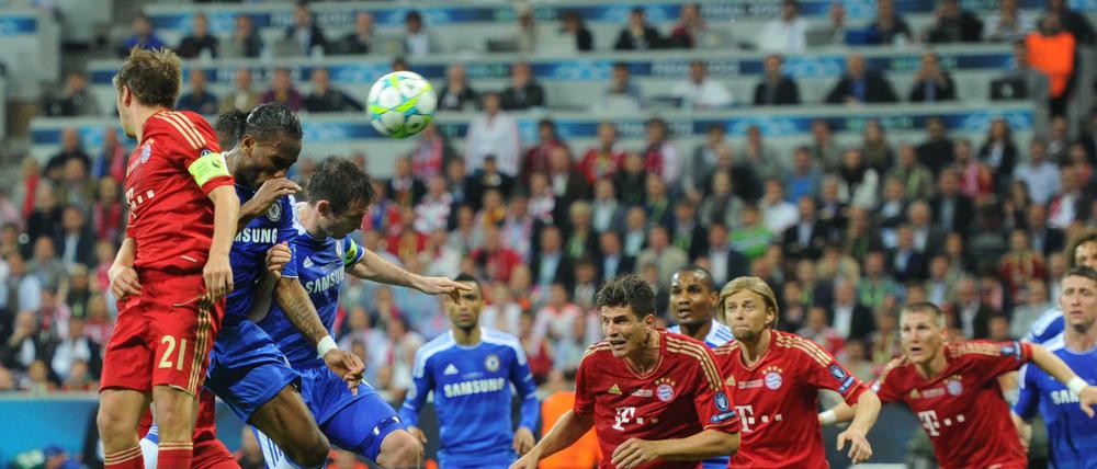 Der Anfang vom Ende. Didier Drogba köpfte 2012 den späten Ausgleich und verwandelte später auch den entscheidenden Elfmeter. 
