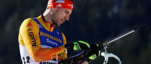Schuss in den Ofen: Für Arnd Peiffer und seine Kollegen läuft bei der Biathlon-WM wenig zusammen.