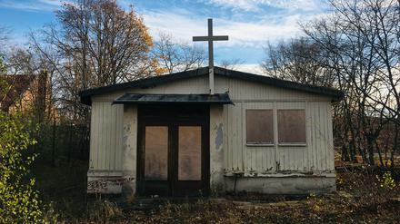 Das ist doch eine Kirche! 1997 diente sie als Kirche in der Knast-Serie "Hinter Gittern". Foto: 2018.