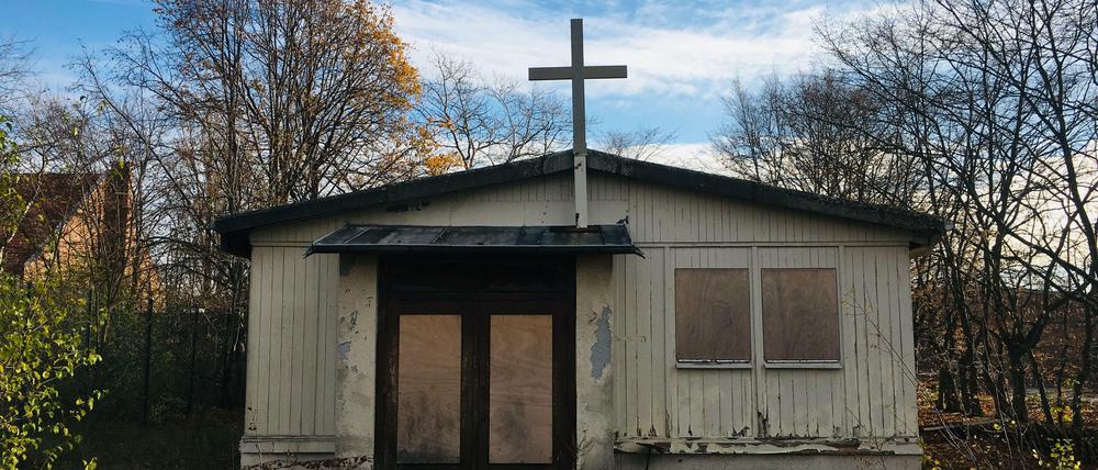 Das ist doch eine Kirche! 1997 diente sie als Kirche in der Knast-Serie "Hinter Gittern". Foto: 2018.