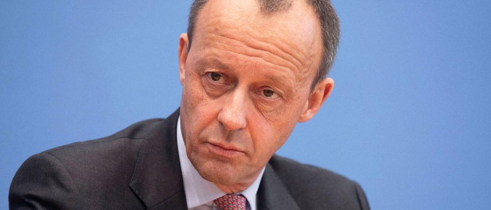 Friedrich Merz kandidiert für den CDU-Vorsitz.