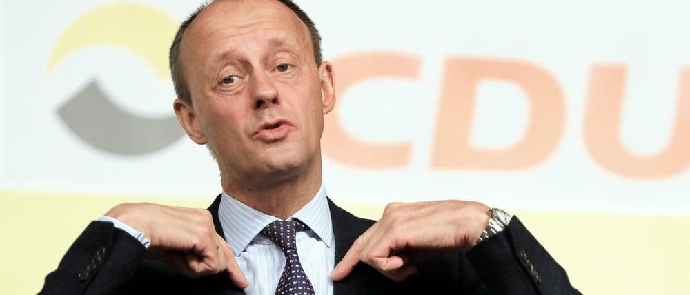 Tritt an und will CDU-Parteichef werden: Friedrich Merz