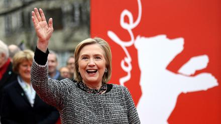 Hillary Clinton, Politikerin und ehemalige Außenministerin von den USA auf der 70. Berlinale in Berlin.