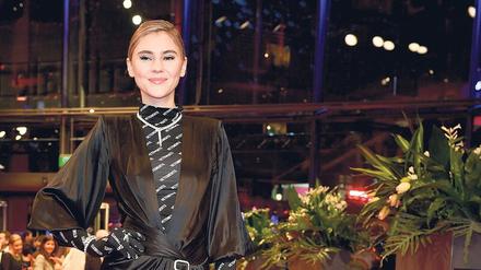 Kamerafertig. Mit 17 gewann sie den Titel „Germany’s Next Topmodel“, nun wirbt die 23-Jährige für „L’Oréal“ – auch auf der Berlinale.