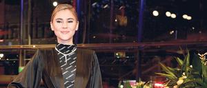 Kamerafertig. Mit 17 gewann sie den Titel „Germany’s Next Topmodel“, nun wirbt die 23-Jährige für „L’Oréal“ – auch auf der Berlinale.
