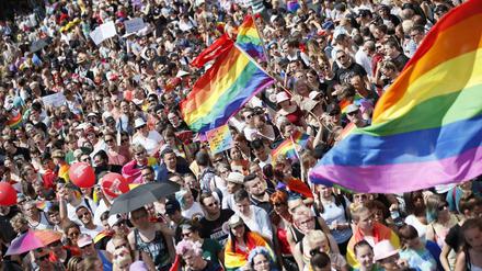 Der CSD in Berlin (hier ein Archivbild aus dem Jahr 2018).