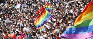 Der CSD in Berlin (hier ein Archivbild aus dem Jahr 2018).