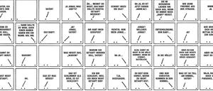 Drama der menschlichen Existenz: Eine Seite aus „Das lange ungelernte Leben des Roland Gethers“.