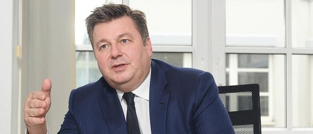 Schutzmann. Andreas Geisel (SPD) ist seit Dezember 2016 Innensenator. Vorher war der 53-jährige Senator für Stadtentwicklung und Bürgermeister in Lichtenberg.
