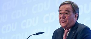 Armin Laschet beim politischen Aschermittwoch des nordrhein-westfälischen Landesverbandes der CDU.
