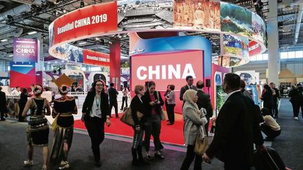 China in Berlin. Die Tourismusmesse ITB findet trotz der Viruskrise in der nächsten Woche in der Hauptstadt statt. 