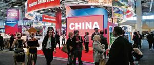 China in Berlin. Die Tourismusmesse ITB findet trotz der Viruskrise in der nächsten Woche in der Hauptstadt statt.