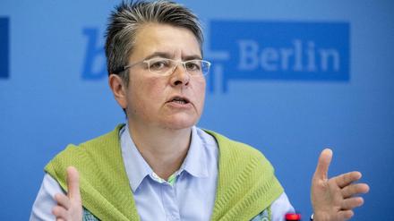 Monika Herrmann (Bündnis 90/Die Grünen), Bezirksbürgermeisterin von Friedrichshain-Kreuzberg.