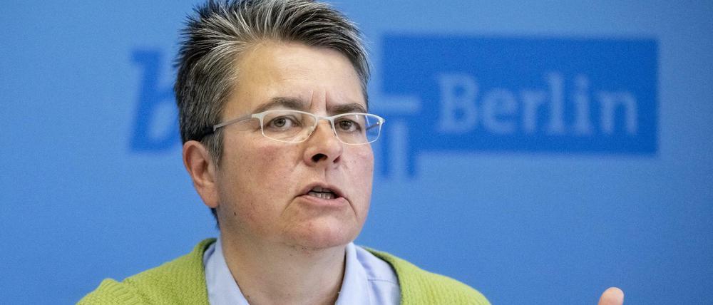 Monika Herrmann (Bündnis 90/Die Grünen), Bezirksbürgermeisterin von Friedrichshain-Kreuzberg.