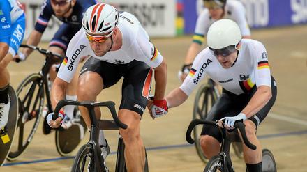 Gutes Gespann: Roger Kluge (links) und Theo Reinhardt geben Stoff.