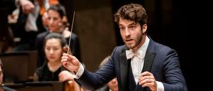 Lorenzo Viotti am Donnerstag in der Berliner Philharmonie.