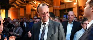 Friedrich Merz spricht beim politischen Aschermittwoch des thüringischen Landesverbandes der CDU. 