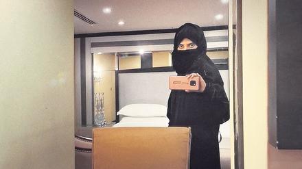 Mutig. Muna lebt seit 2019 als Asylbewerberin in Deutschland. 