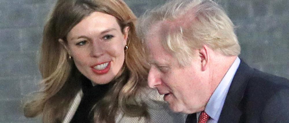 Werden Eltern: Carrie Symonds und Boris Johnson.