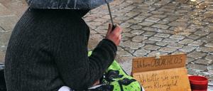 Armut und Obdachlosigkeit gehört vielerorts zum Straßenbild.