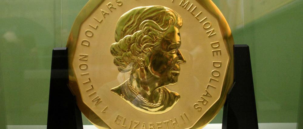 Die Goldmünze "Big Maple Leaf" wurde vor drei Jahren aus dem Bode-Museum gestohlen. Der Strafprozess wird nun vor dem Bundesgerichtshof fortgesetzt.