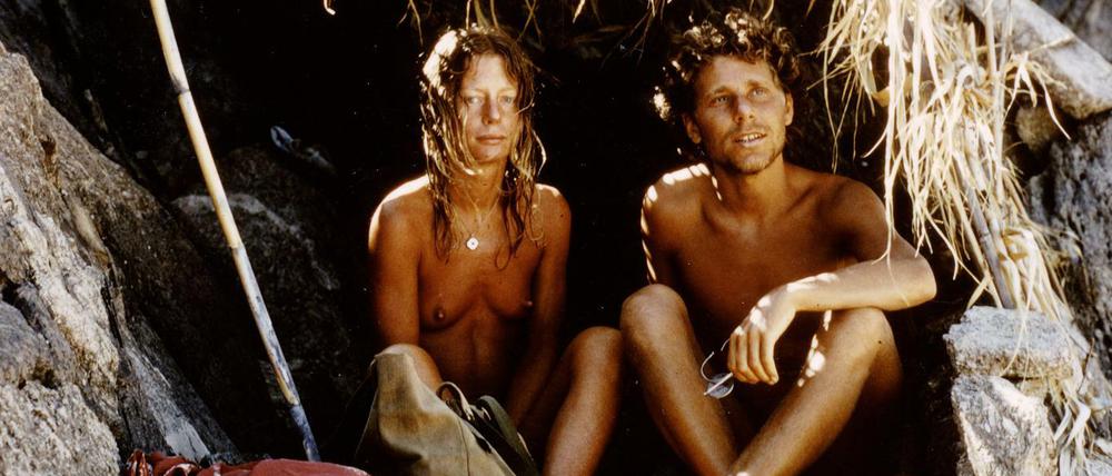 Nackt auf Mykonos. Janna Ji Wonders Mutter Anna Werner und Rainer Langhans im Hippieidyll.
