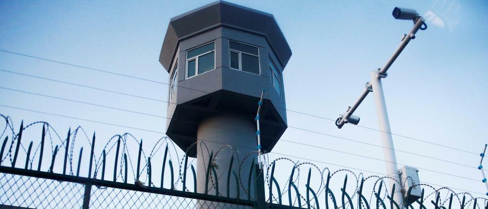 „Berufsbildungszentrum“ für Uiguren in Dabancheng in Xinjiang.