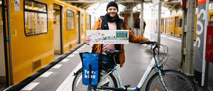 "Bock auf Gras?" - Das ist einer der Slogans, der in den U-Bahn-Waggons künftig zu sehen sein wird. Ziel ist, die Besucher in den Südwesten zu locken.