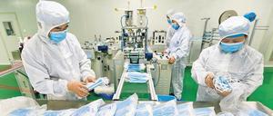 Der Bedarf an Atemschutzmasken steigt in China besonders deutlich. Das wirkt sich auch auf den Nachschub für Europa aus.